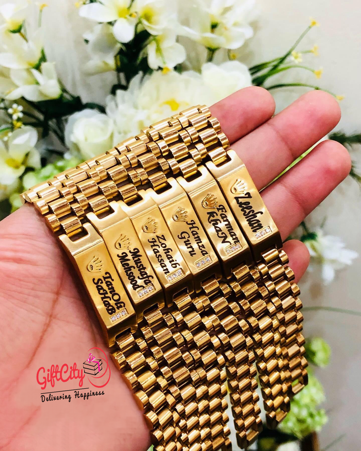 Personalize Custom Men's Bracelet - GiftCity