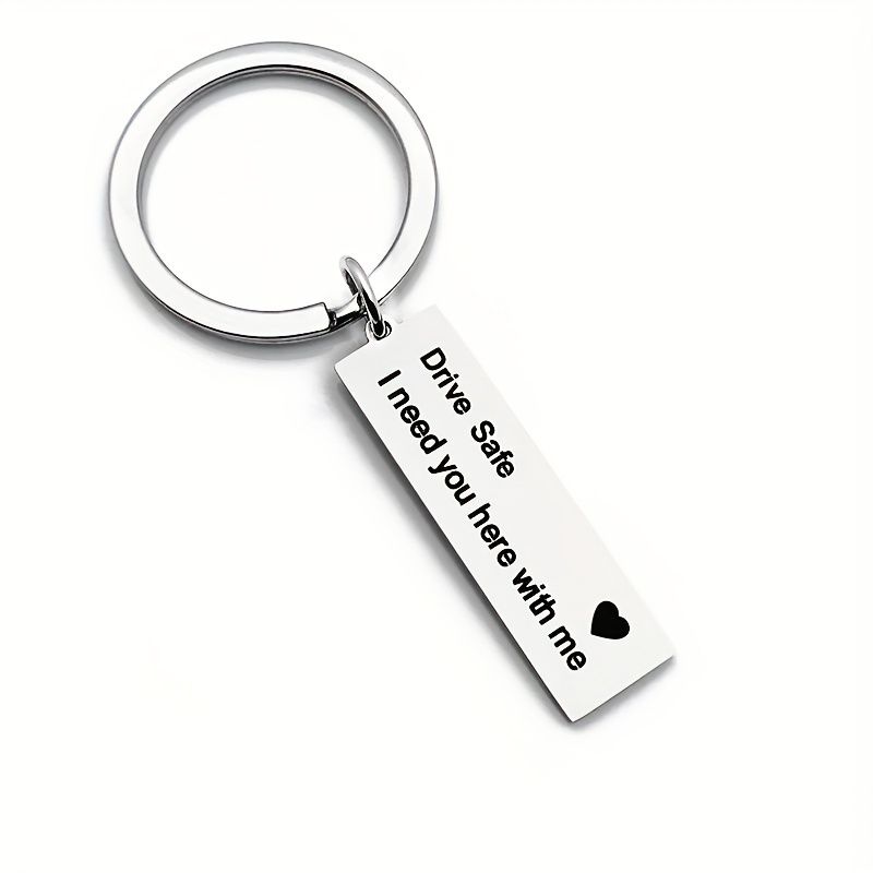 Drive safe I need you here with me keychain😍💖 - GiftCity
