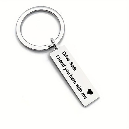 Drive safe I need you here with me keychain😍💖 - GiftCity