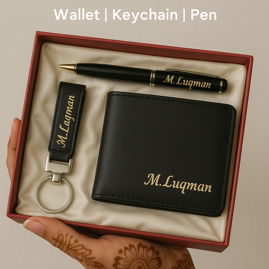 Personalized Leather Wallet For Men GiftCity