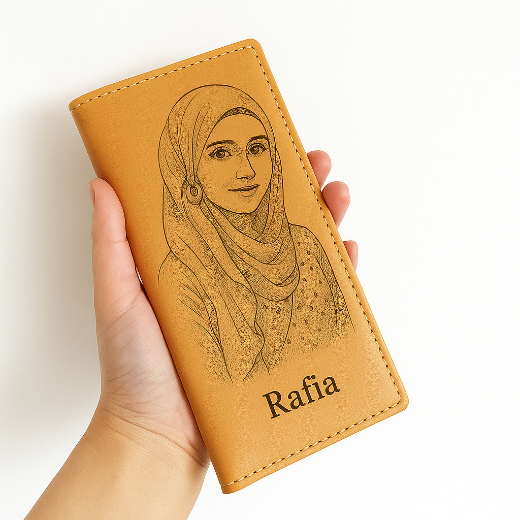 Personalized Engraved Long Wallet GiftCity