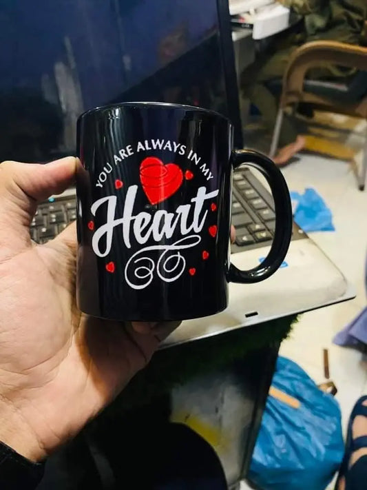 Black Customized Mug - GiftCity