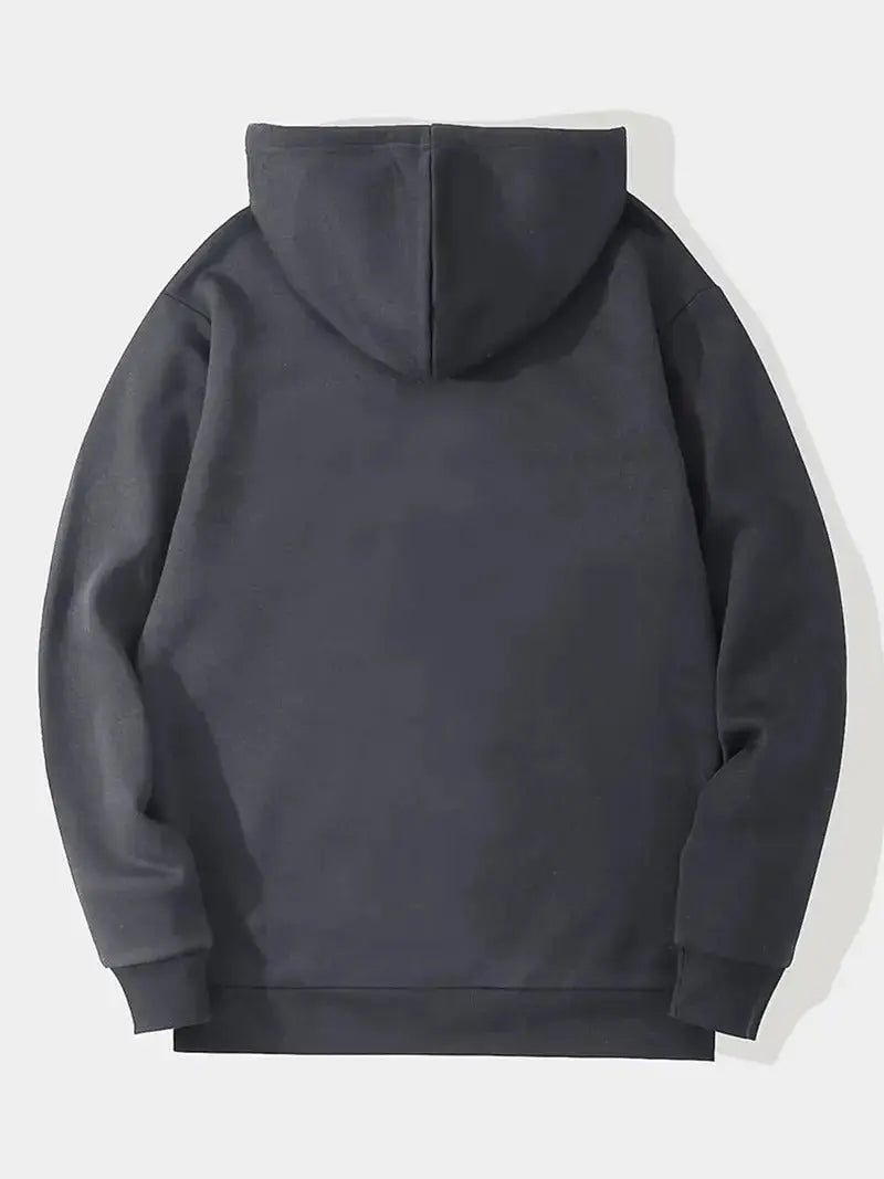 Black Beautiful Bear Printed Hoodie - GiftCity