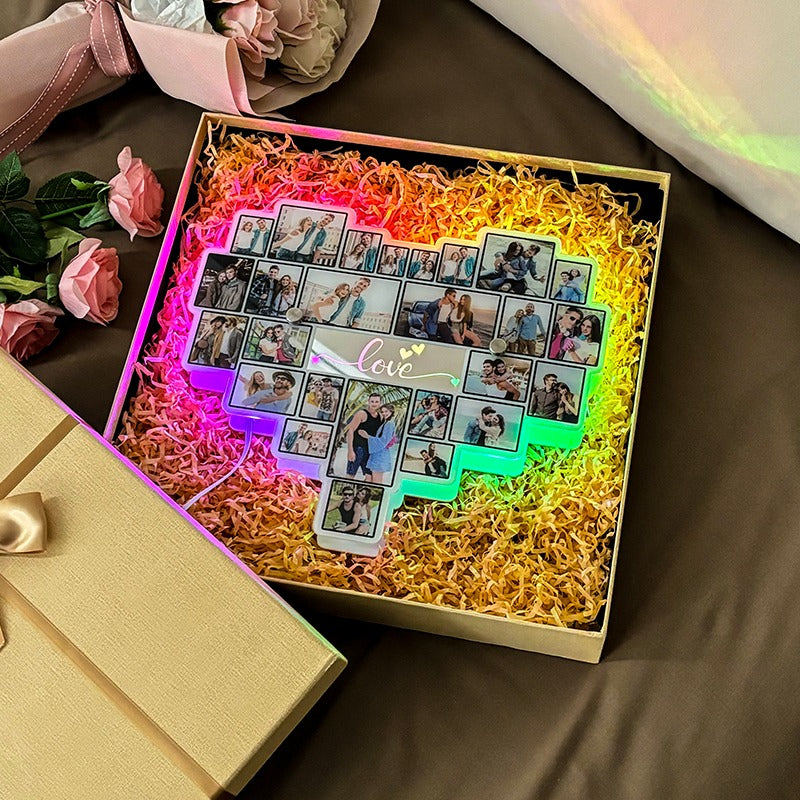 HEART LED LAMP