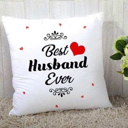 Best Husband Ever Personalized Cushion – Perfect Gift for Him - GiftCity