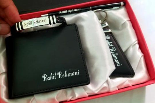 Personalized Leather Wallet For Men - GiftCity