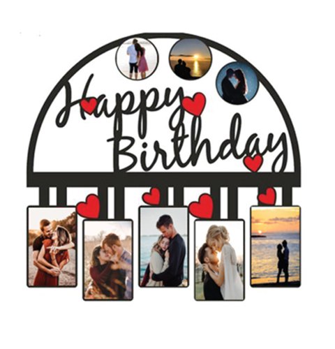 Customized Happy Birthday Frame - GiftCity